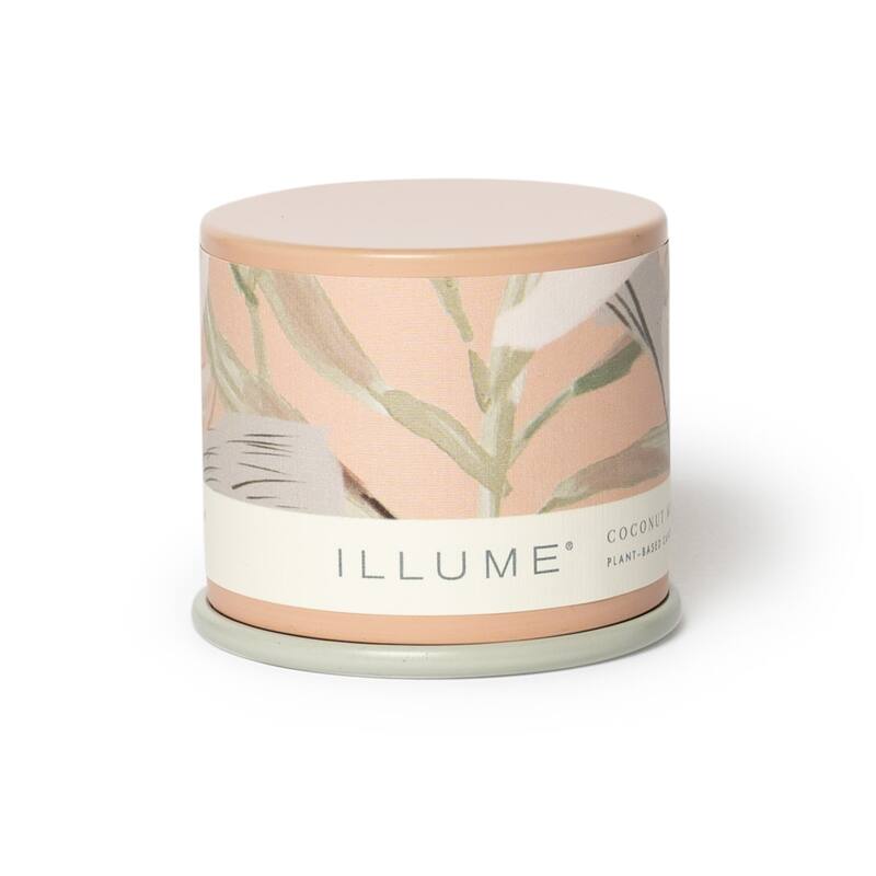 Beautifully Done Essentials Coconut Milk Mango Demi Vanity Tin Scented Candle - Demi Vanity Tin