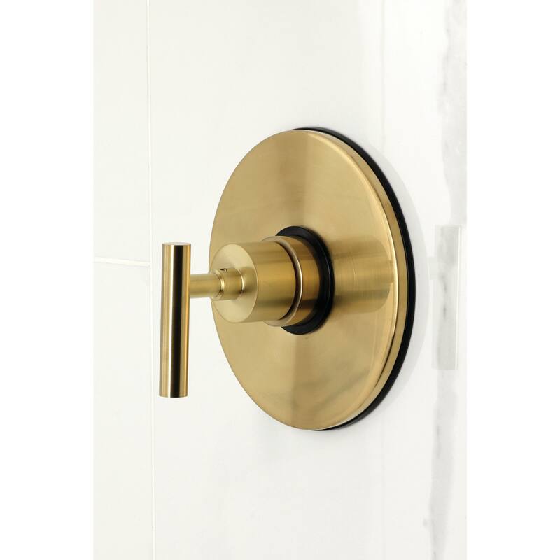 Kingston Brass KB633CML Manhattan Tub and Shower Trim Package with 1.8