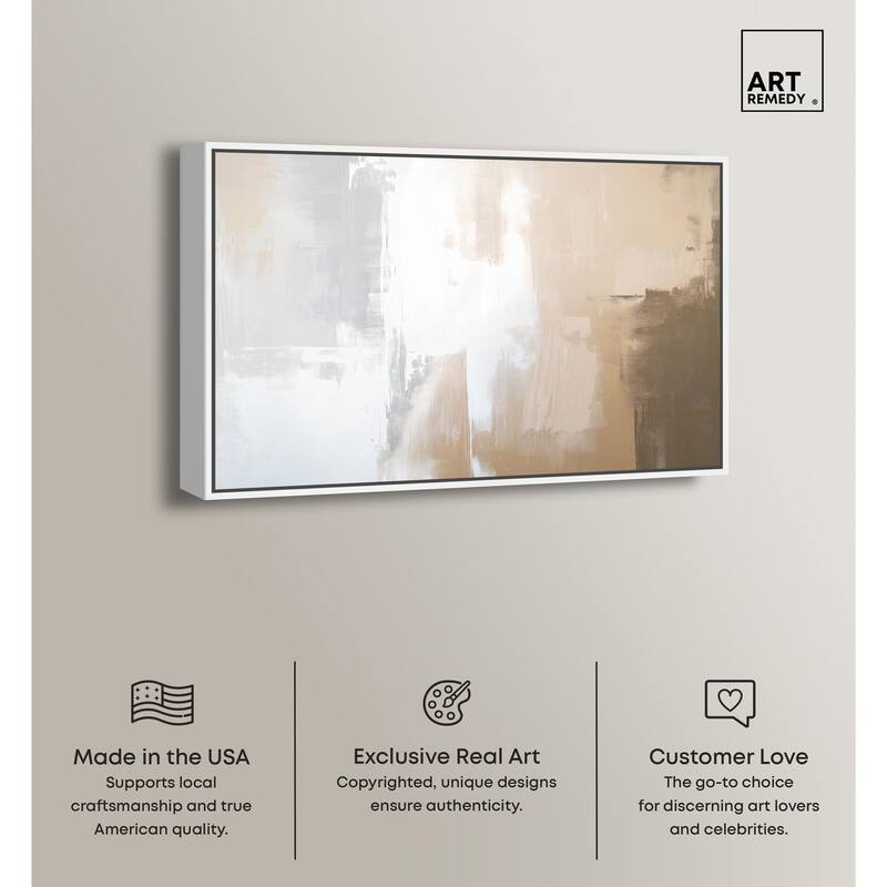 Solace in Softness I Canvas by Art Remedy