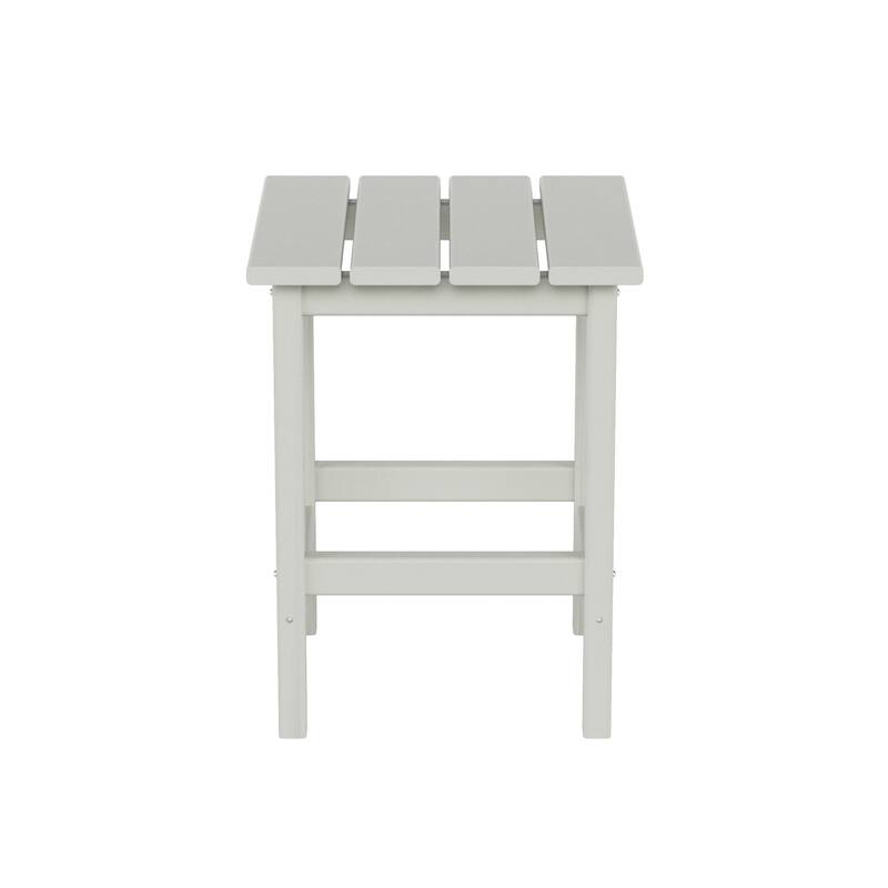 Laguna HDPE Eco-Friendly Outdoor Square Patio Side Table