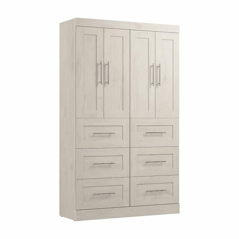 Pur 50W Closet Organization System with Drawers by Bestar