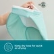 preview thumbnail 4 of 7, Contours Cozy Infant Sink Bather - Soft Baby Bath Seat for Newborns - Blue