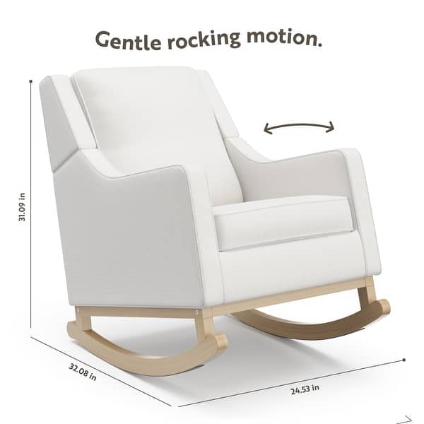 dimension image slide 2 of 7, Storkcraft Pasadena Nursery Rocker