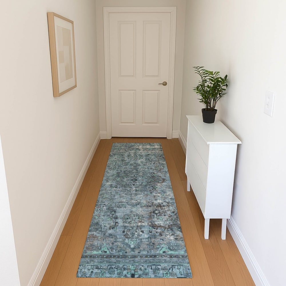 Premium Washable Super Soft Vintage Traditional Mayfield Rug