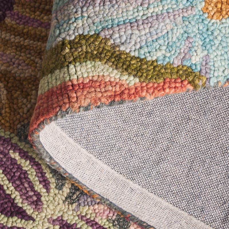 SAFAVIEH Handmade Jardin Ellisiv Floral Wool Rug