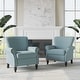 preview thumbnail 2 of 131, Mid-Century Modern Accent Chairs with Nailhead Trim