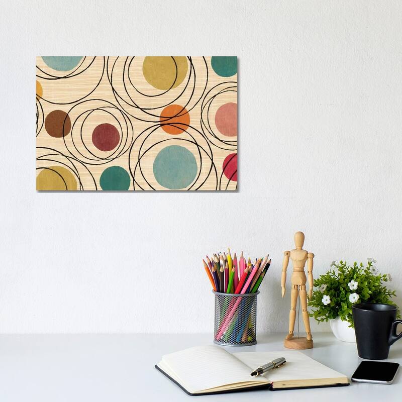 iCanvas "In the Round" by Wild Apple Portfolio Canvas Print - 8x12x0.75