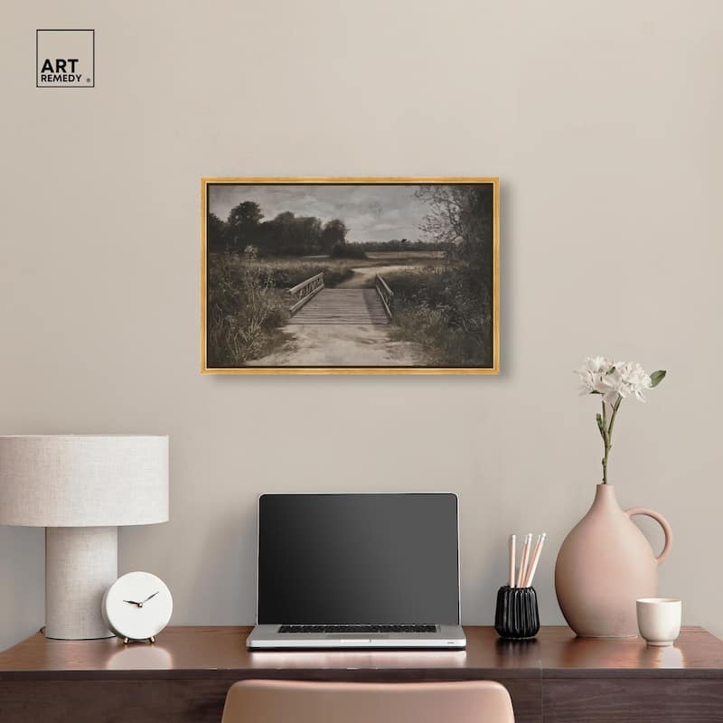 Bridge to Beyond Canvas by Art Remedy