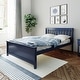 preview thumbnail 4 of 57, Max and Lily Full Size Platform Bed Blue