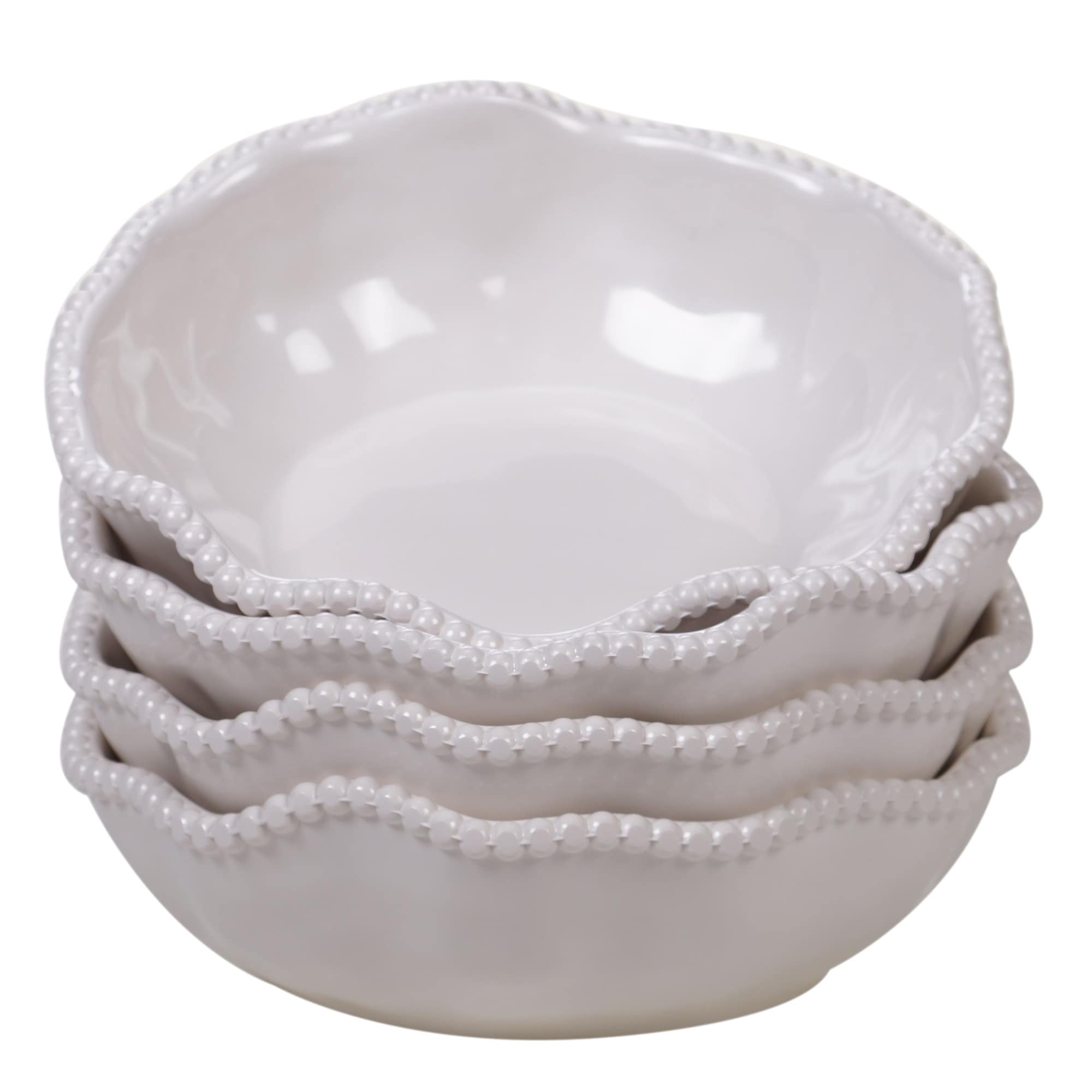 Certified International Perlette Melamine All Purpose Bowls, Set of 4