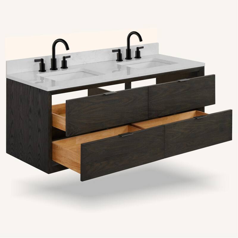 Legion Furniture WH25 Solid Wood Contemporary Bathroom Vanity with 1" thick Artificial top