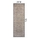 preview thumbnail 16 of 26, World Rug Gallery Vintage Border Stone Gray Indoor High-Low Area Rug