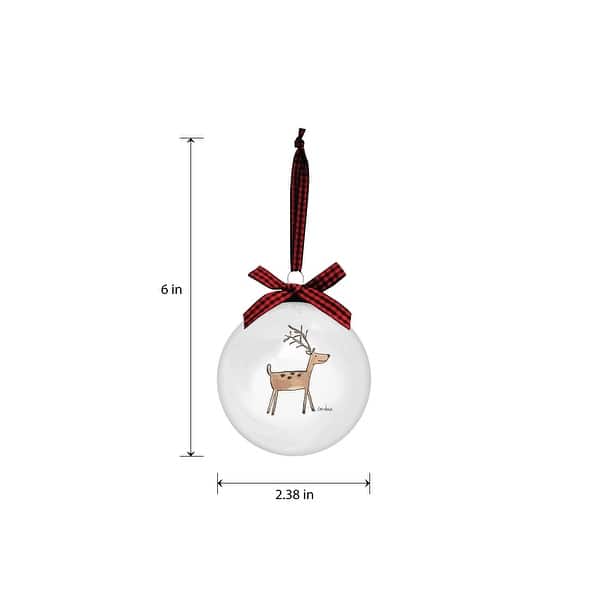 dimension image slide 0 of 4, Rae Dunn Set of 12 CHRISTMAS Ornaments