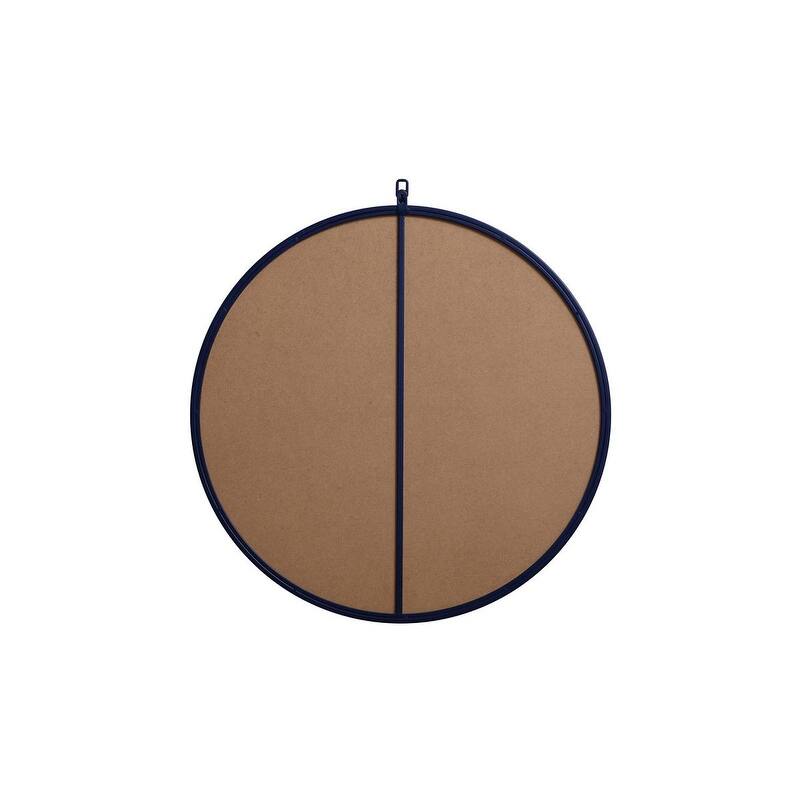 Carson Carrington Labbemala Metal Framed Round Wall Mirror