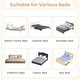 preview thumbnail 10 of 17, Gymax 2PCS 71'' Toddler Foldable Bed Rail w/ Adjustable Safety Strap
