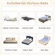 preview thumbnail 10 of 17, Gymax 71'' Toddler Foldable Bed Rail w/ Adjustable Safety Strap