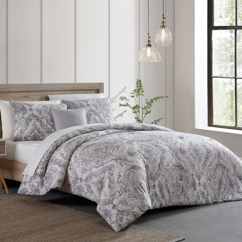Modern Threads Marissa 8-Piece Elegant Printed Complete Bed Set