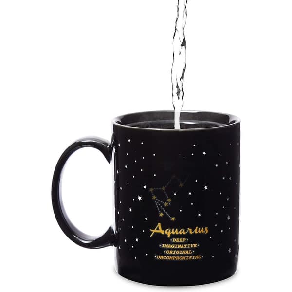 Color Changing Mug, Aquarius Zodiac Astrology Sign Cup (11 oz) - Bed Bath &  Beyond - 35975317