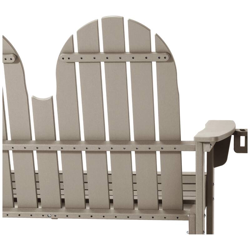 Hanniford Poly Adirondack 49 Inch Bench