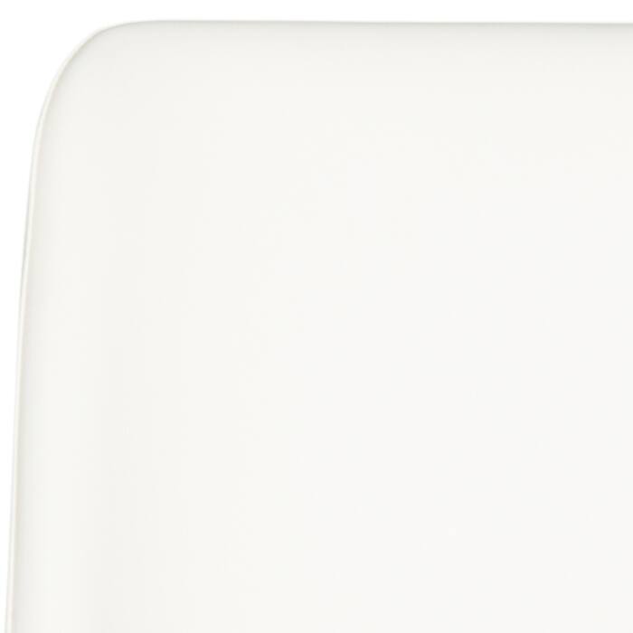 SAFAVIEH Haruko Mid Century Dining White Dining Chair (Set of 2) - 22.5" x 17.8" x 34.8" - 23Wx18Dx35H