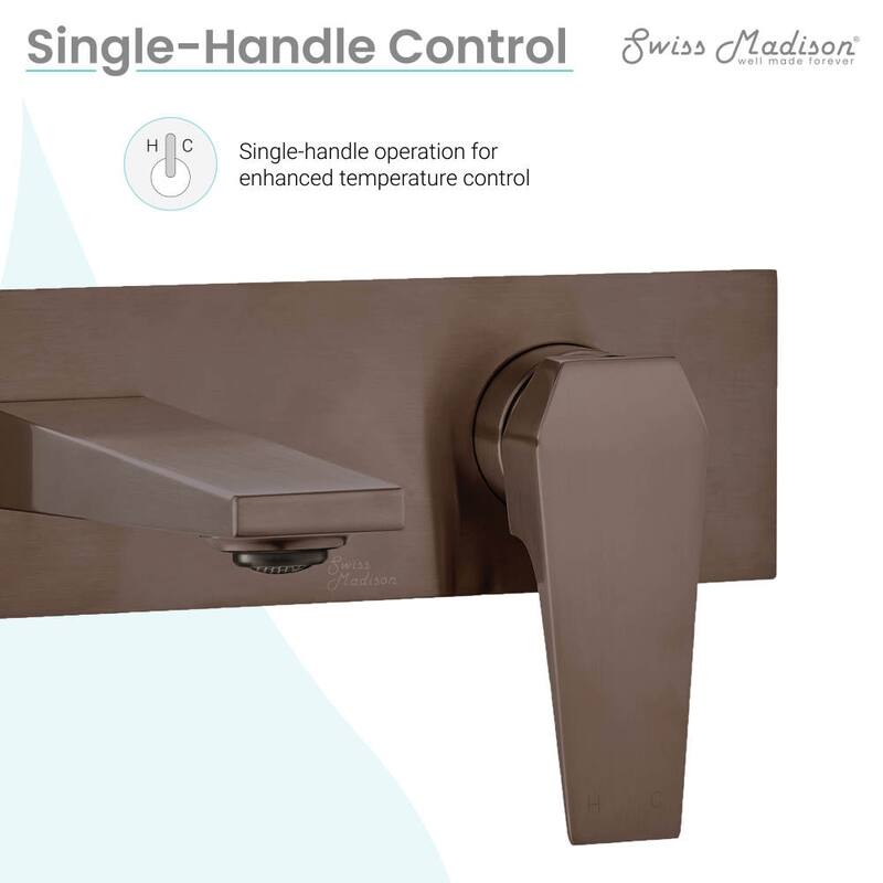 Voltaire Single-Handle Wall-Mount Bathroom Faucet