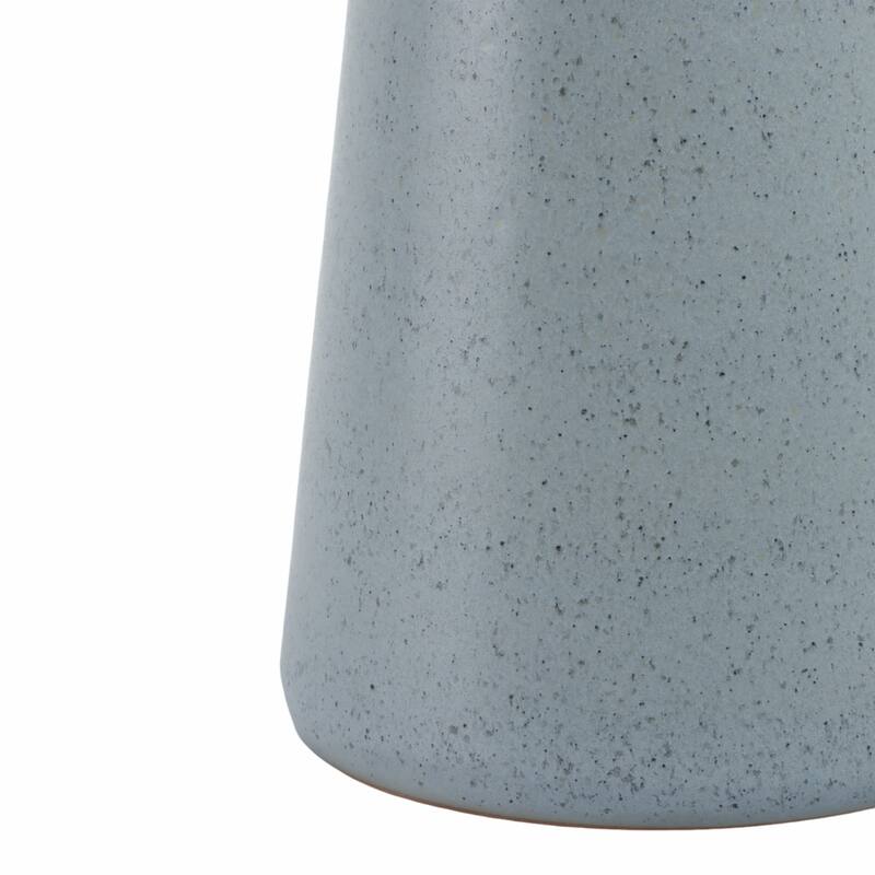Terracotta Vase Decorative Accent with Tapered Design and Narrow Neck