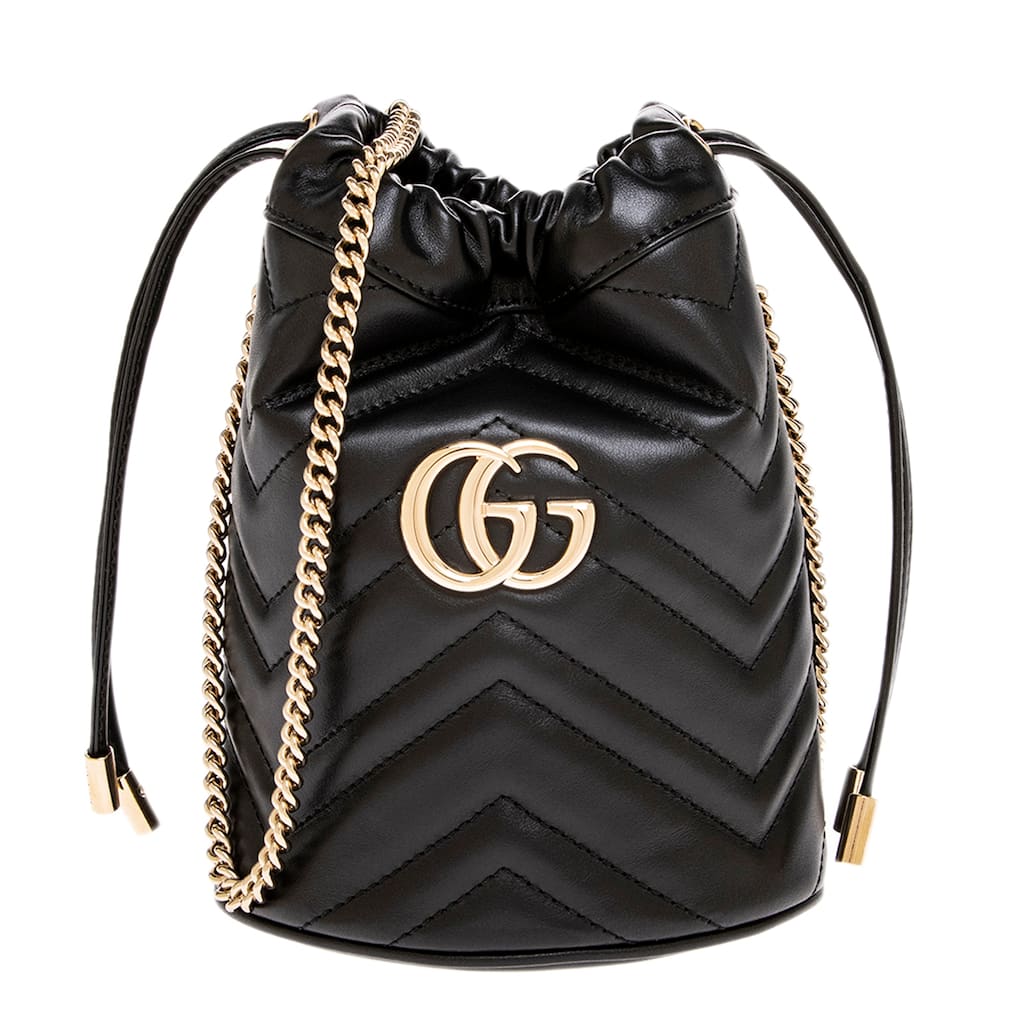 Gucci Small GG Marmont Bucket Bag