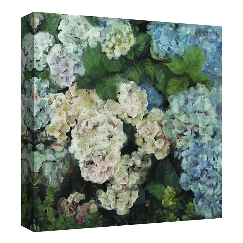 Hydrangea Garden by Studio Arts Canvas Art Print