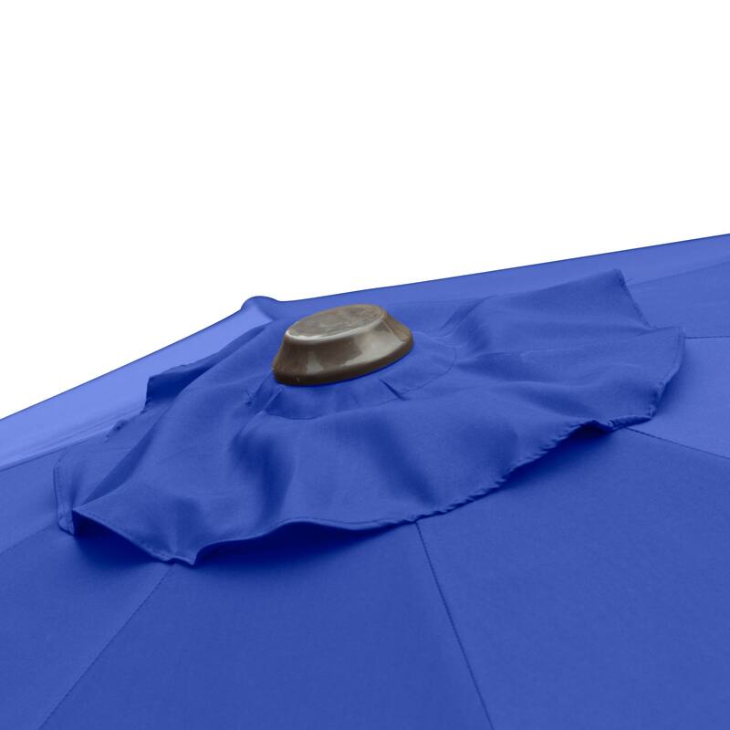 Holme 9-foot Steel Market Patio Umbrella with Tilt-and-Crank