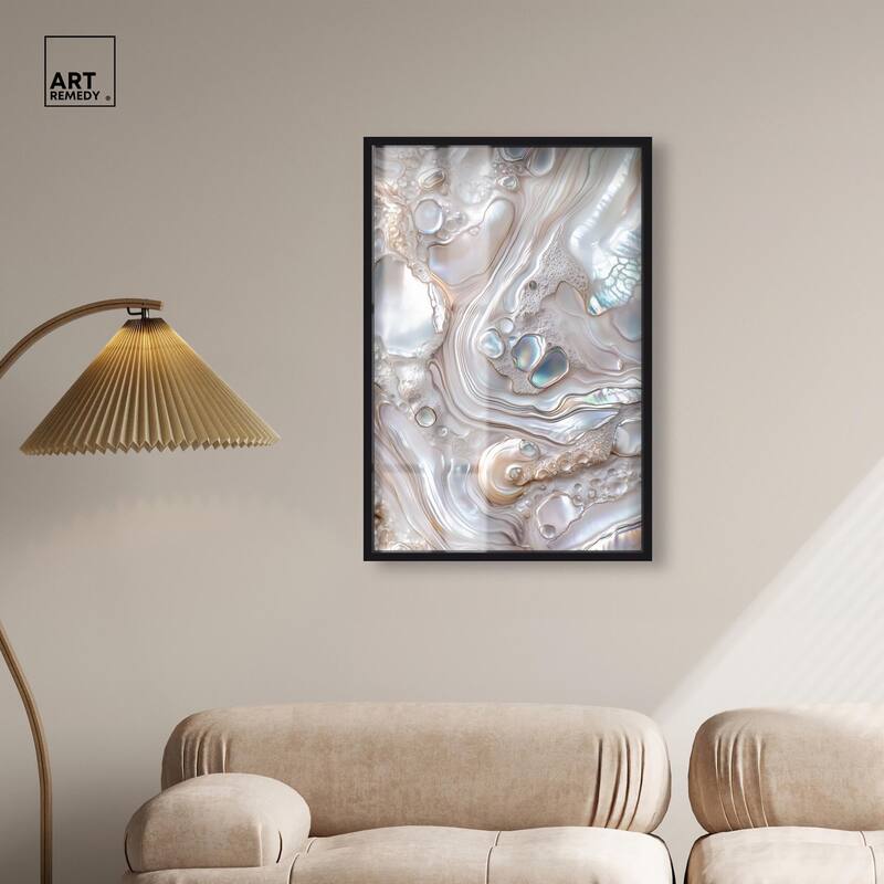 Fluid Preciousness II Shadowbox by Art Remedy