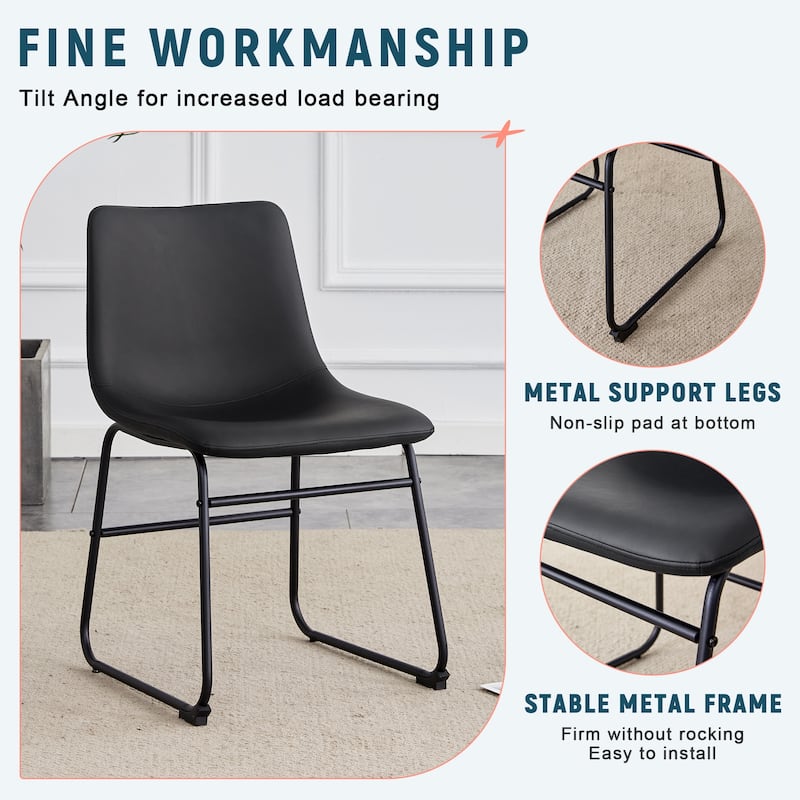 Upholstery Dining Chairs Bar Stools Set of 4