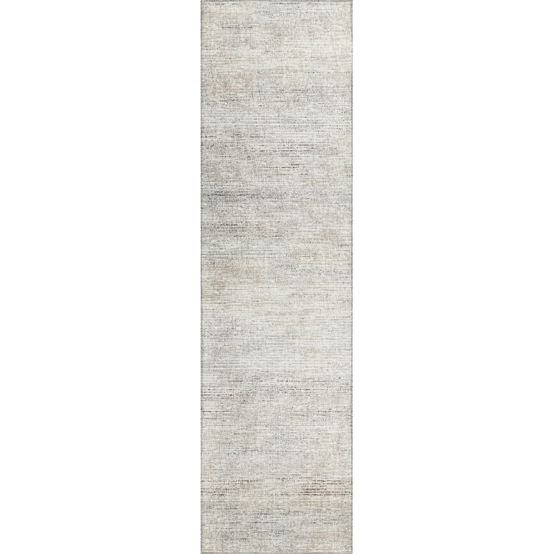 Indoor/ Outdoor Marston Dynamic Transitional Striped Washable Area Rug