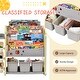 preview thumbnail 8 of 38, Kids' Bookshelf Toy Storage Organizer with HDPE Shelf and Bins