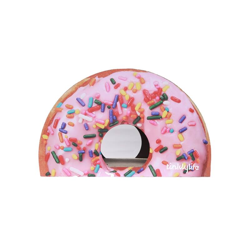 Cat Condo Scratcher Post Cardboard, Looking Well with Delicious Doughnut Shape Cat Scratching House Bed Furniture Protector