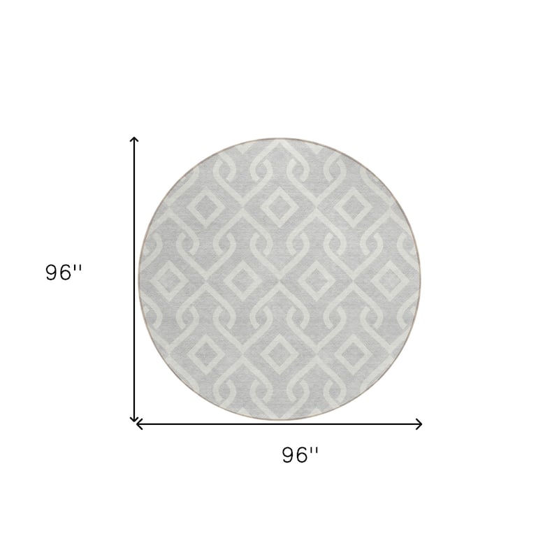 HomeRoots Geometric Transitional Rectangle Outdoor Rug