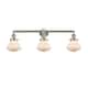 Option Brushed Satin Nickel / Matte White