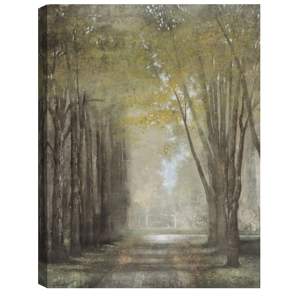Quietly in the Mist by Williams Canvas Art Print by Williams Canvas Art Print