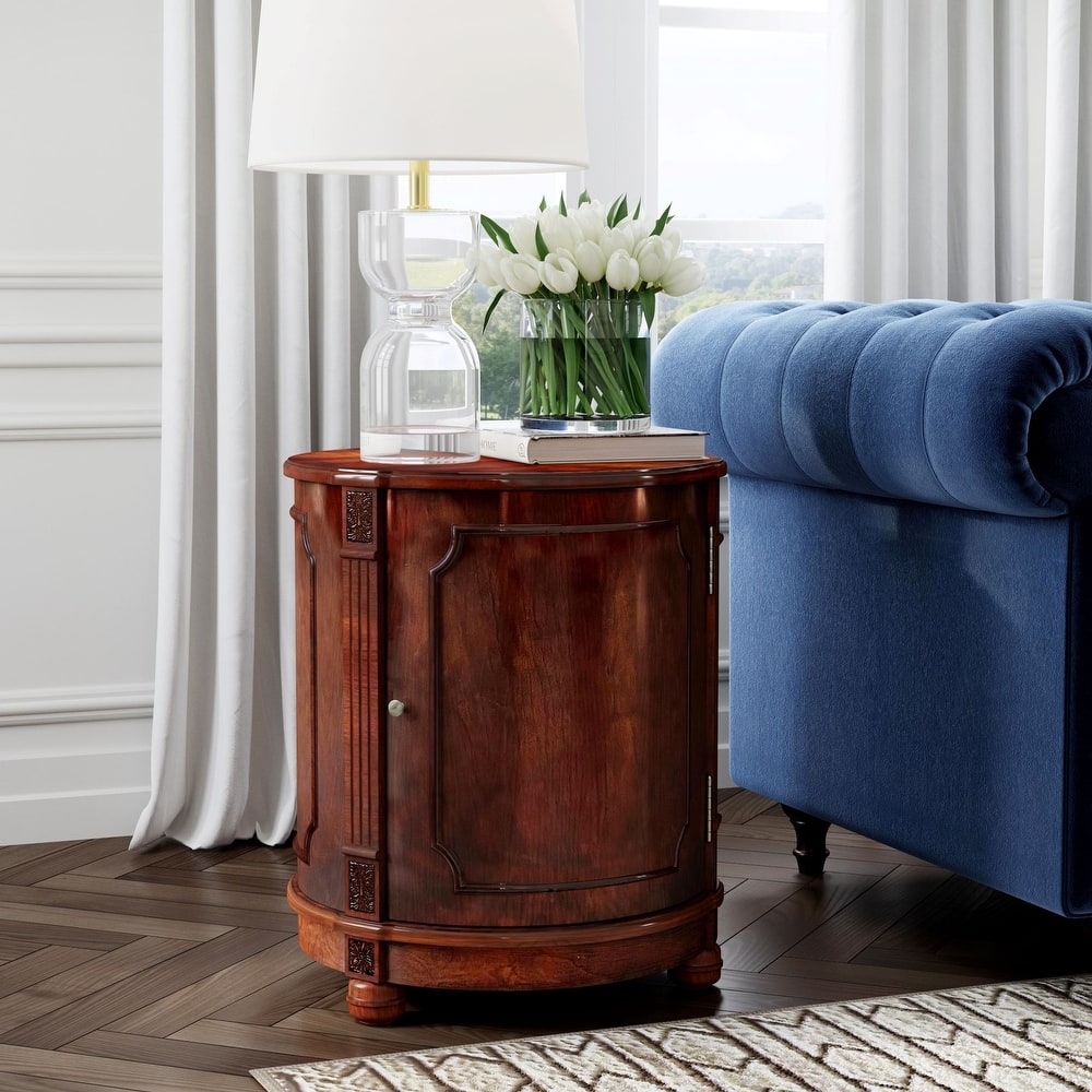 Thurmond Drum 20"W Drum Side Table