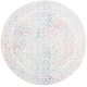 preview thumbnail 53 of 91, SAFAVIEH Tulum Yolonda Rustic Moroccan Boho Rug 3'x3'Round - Ivory/Terracotta