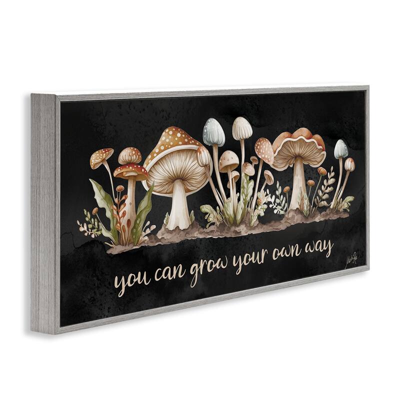 Stupell Grow Your Own Way Framed Giclee Art Design By Marla Rae