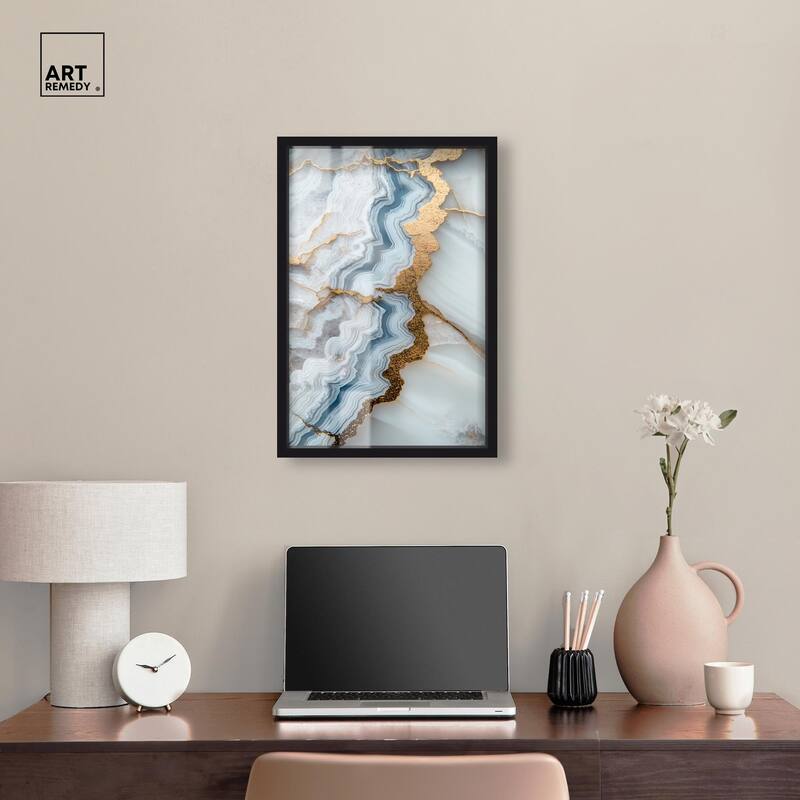 Denim Dreams II Shadowbox by Art Remedy