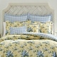 preview thumbnail 2 of 5, Laura Ashley Cassidy Cotton Yellow Duvet Cover Bonus Set