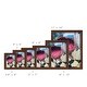 preview thumbnail 60 of 138, Pink Yellow Cactus III -Framed Print w/glass-Cherry Red