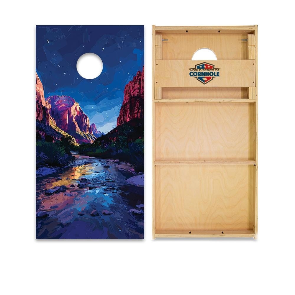 Zion National Park Regulation 2x4 Cornhole Board Set