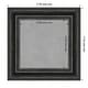 preview thumbnail 27 of 36, Amanti Art Rustic Pine Black Framed Magnetic Board Board Size 12x12