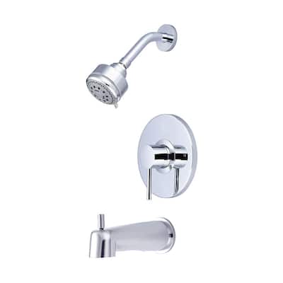 Pioneer Faucets Motegi Tub and Shower Trim Package with 1.75 GPM Multi