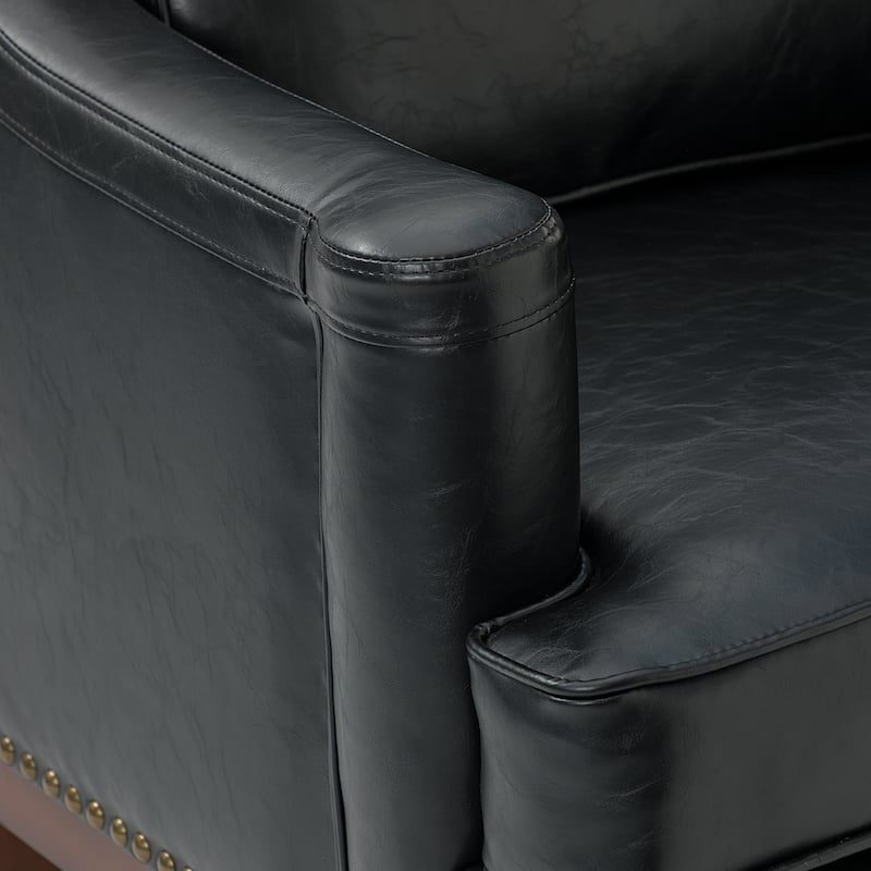 Etienne Comfy Living Room Armchair with Apron Design by HULALA HOME