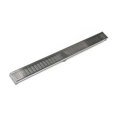 Infinity Drain S-LAG 6548 48" Site Sizable Low Profile Stainless Steel