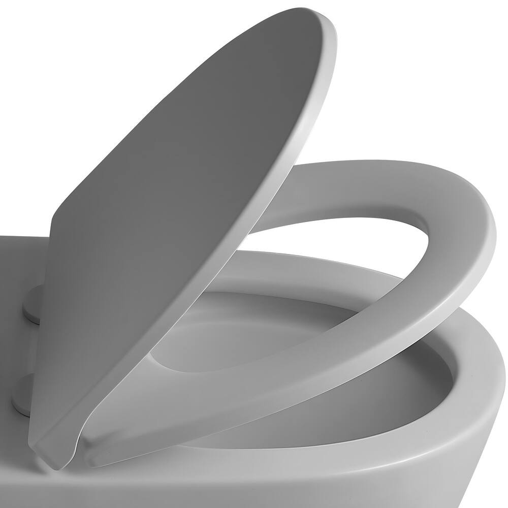 Only Toilet Seat Cover,Soft-Closing Seat,Easy and Quick Installation