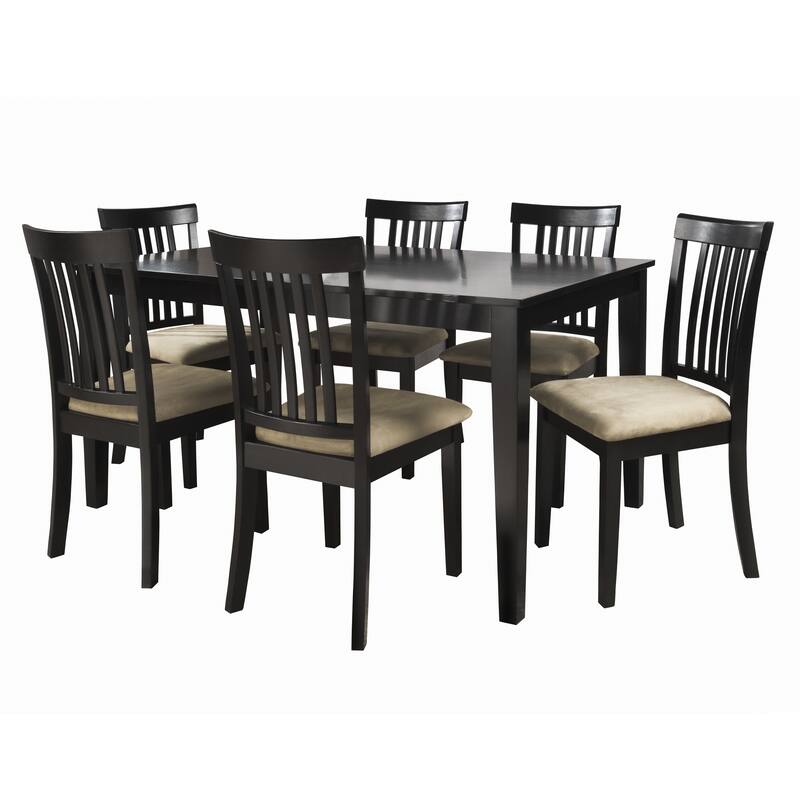Wilmington Black Wood Dining Set by iNSPIRE Q Classic